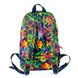 Яркий женский городской рюкзак с цветочным принтом водонепроницаемый повседневный 0030 МВ0030 фото 3
