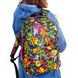 Яркий женский городской рюкзак с цветочным принтом водонепроницаемый повседневный 0030 МВ0030 фото 4