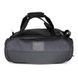 Дорожная сумка рюкзак трансформер черного цвета  вместительная для путешествий и тренировок 070-0216 070-0216 фото 2
