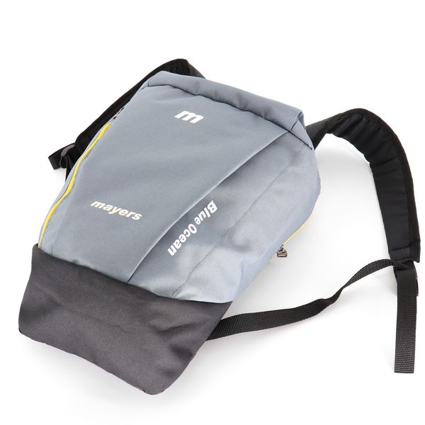 Дитячий рюкзак універсальний сірого кольору з боковою кишенею унісекс для дівчинки та хлопчика 180 M0180 фото