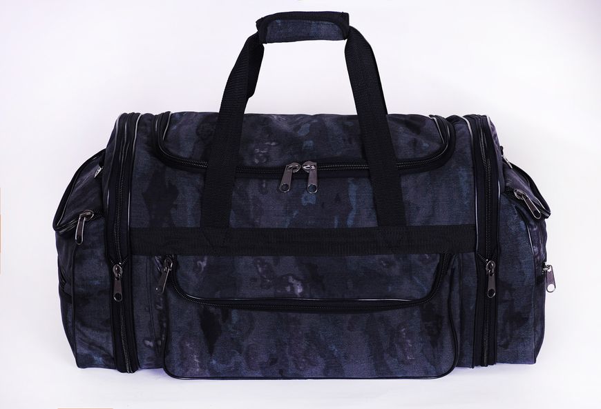 Дорожная большая темно -серая камуфляжная сумка  трансформер водонепроницаемая прочная  007077 007077 фото