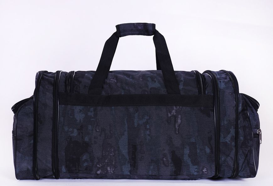 Дорожная большая темно -серая камуфляжная сумка  трансформер водонепроницаемая прочная  007077 007077 фото