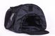 Практична чорна спортивна спортивна дорожна сумка з кишенями для взуття водонепроникна з ущільненим дном 671 - 08 фото 3