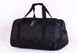 Практичная черная спортивная сумка с карманами для обуви водонепроницаемая 671 - 08 671 - 08 фото 1