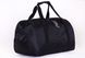 Практична чорна спортивна спортивна дорожна сумка з кишенями для взуття водонепроникна з ущільненим дном 671 - 08 фото 5