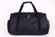 Практична чорна спортивна спортивна дорожна сумка з кишенями для взуття водонепроникна з ущільненим дном 671 - 08 фото 2