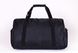 Практична чорна спортивна спортивна дорожна сумка з кишенями для взуття водонепроникна з ущільненим дном 671 - 08 фото 4