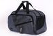 Сіра спортивна унісекс сумка однотонна тканинна водонепроникна невеликого розміру 480 - 08-2 фото 1