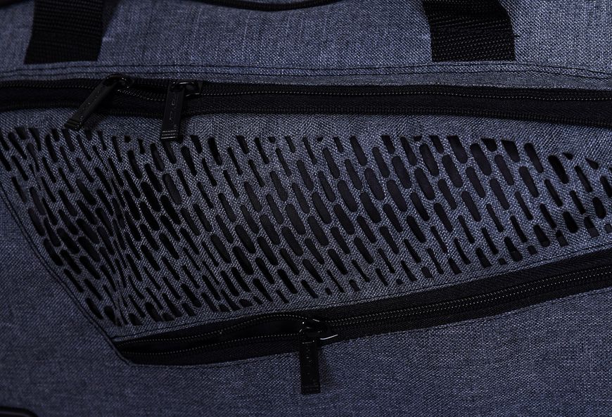 Серая спортивная сумка унисекс однотонная тканевая водонепроницаемая небольшого размера 480 - 08-2 480 - 08-2 фото