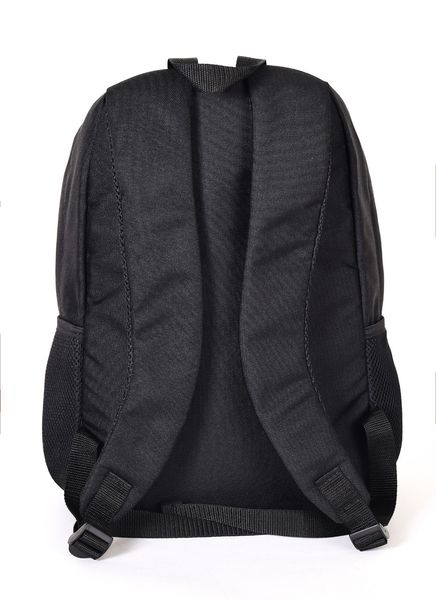 Городской молодежный рюкзак черного цвета среднего размера с рисунком вышивкой 000757 000757 фото