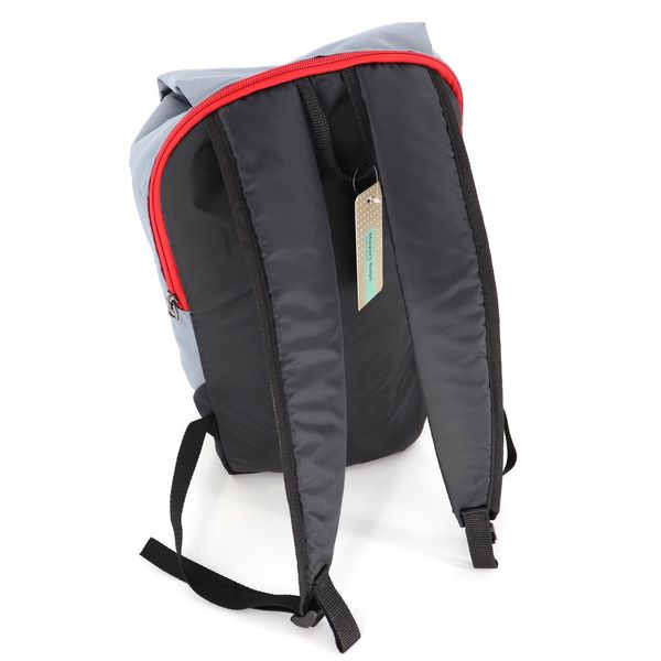 Повсякденний дитячий сірий однотонний рюкзак зносостійкий та вмісткий в спортивному стилі 0095 M0095 фото