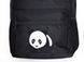 Городской молодежный рюкзак черного цвета среднего размера с рисунком вышивкой 000757 000757 фото 5