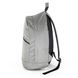 Однотонный тканевый мужской рюкзак светло серого цвета износостойкий  вместительный   104-8 104-8 фото 4
