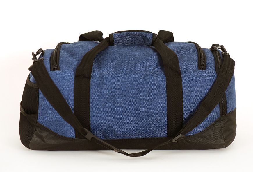 Практична універсальна унісекс дорожня сумка з непромокальної тканини синього кольору 0020767 фото