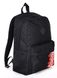 Женский городской рюкзак черного цвета среднего размера с рисунком вышивкой 000770 000770 фото 2