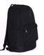Городской черный рюкзак из прочной ткани повседневный водонепроницаемый мужской 55011 55011 фото 5