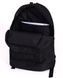 Городской черный рюкзак из прочной ткани повседневный водонепроницаемый мужской 55011 55011 фото 2