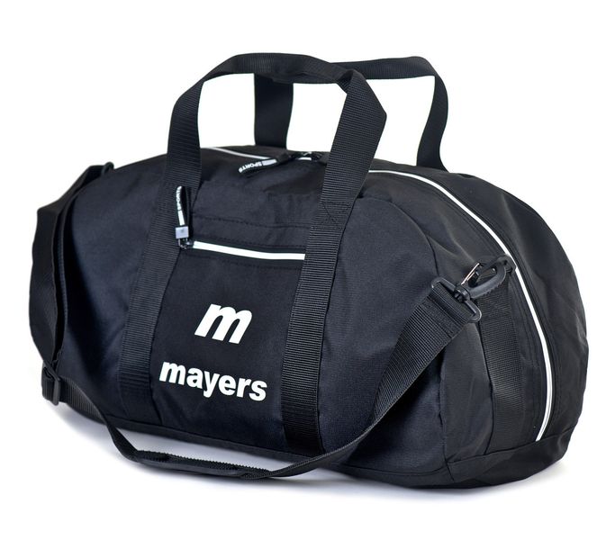 Спортивная сумка черная с надписью среднего размера унисекс 10/380/33 10/380/33 фото