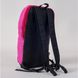 Детский спортивный розовый с черным рюкзак для прогулок 102 МВ0102 фото 3