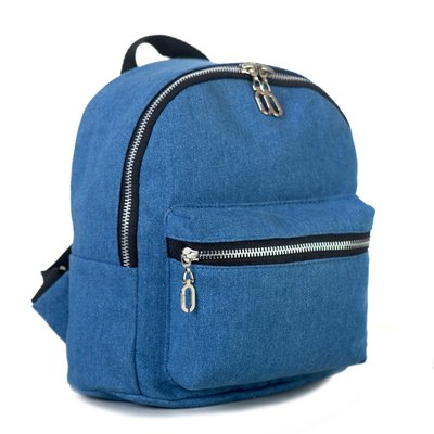 Маленький джинсовий рюкзак дошкільний для дівчаток або хлопчиків 0012 0012 фото