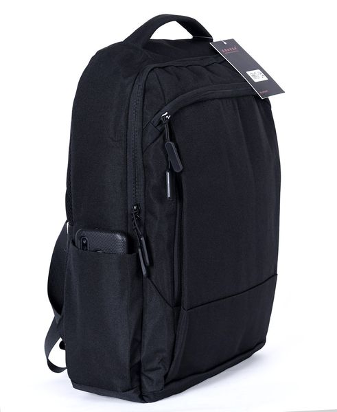 Универсальный мужской рюкзак черного цвета с потайным карманом с отделением под ноутбук с USB входом 6847-2 6847-2 фото