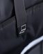 Чоловічий сучасний чорний міцний рюкзак з USB з кишенею під гаджети непромокальний 6842 фото 7
