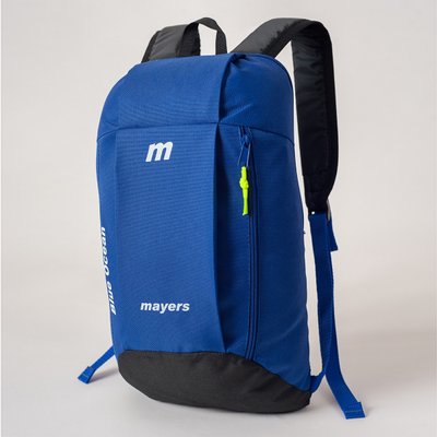 Дитячий рюкзак синього кольору для хлопчика в спортивному стилі 112 МВ0112 фото