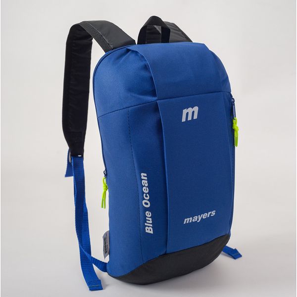 Дитячий рюкзак синього кольору для хлопчика в спортивному стилі 112 МВ0112 фото