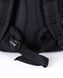 Однотонный мужской непромокаемый износостойкий прочный рюкзак черного цвета 111 МВ 111 фото 5
