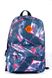 Середній яскравий жіночий рюкзак з абстрактним малюнком міцний водонепроникний з тканини молодіжний 14 л 0029 фото 1