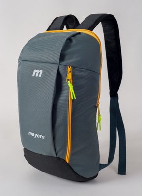 Рюкзак для дітей та підлітків сірого кольору в спортивному стилі 116 МВ0116 фото