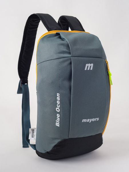 Рюкзак для детей и подростков серого цвета в спортивном стиле 116 МВ0116 фото