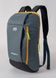 Рюкзак для детей и подростков серого цвета в спортивном стиле 116 МВ0116 фото 1