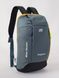 Рюкзак для детей и подростков серого цвета в спортивном стиле 116 МВ0116 фото 2