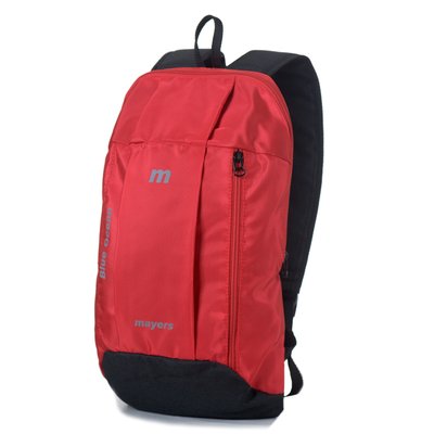Молодежный спортивный красный с черным рюкзак из прочной водонепроницаемой ткани легкий мягкий 05-05-05 05-05-05 фото