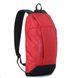 Молодіжний спортивний червоний з чорним рюкзак з міцної водонепроникної тканини легкий м'який 05-05-05 фото 2