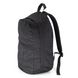 Наплічник стильний повсякденний міський рюкзак чорного кольору середнього розміру  молодіжний із міцної тканини  102-8 102-8 фото 2