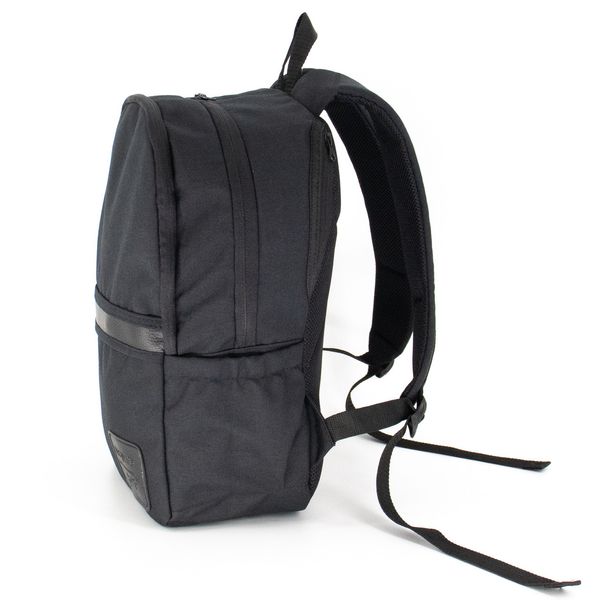 Чорний місткий  рюкзак Mayers з міцної тканини великою кількістю кишень не промокає015-0212 015-0212 фото