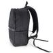 Чорний місткий  рюкзак Mayers з міцної тканини великою кількістю кишень не промокає015-0212 015-0212 фото 4